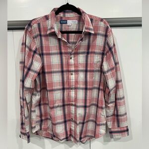 Men’s multicolored button up